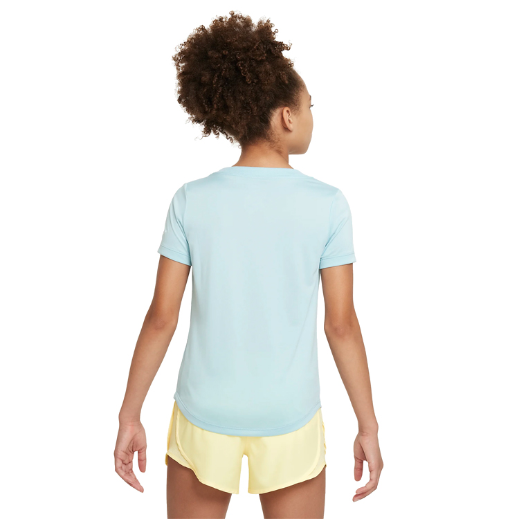 Tricou Nike G NK DF TEE SCOOP SE+ / Femei / S / Albastru deschis photo 2